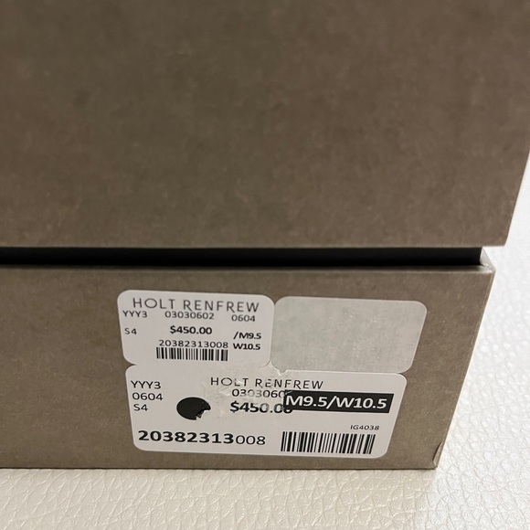 NWB - Adidas Stan Smith x Y-3 Men’s Leather Premium Sneaker - US 9.5/EU 43 1/3 - Picture 16 of 16